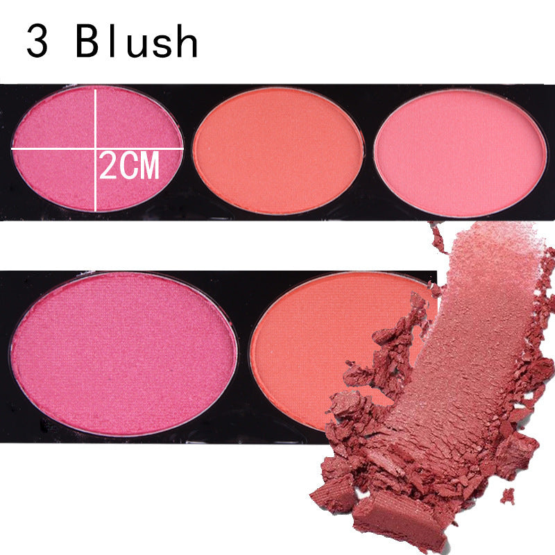 MISS ROSE 144 color 3 color 3 Color Eyeshadow blush eyebrow Makeup kit special wholesale