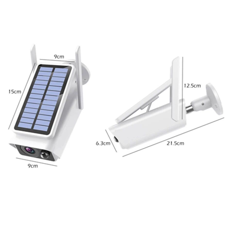 Surveillance camera - Wireless Wifi Solar Rechargeable Battery Camera