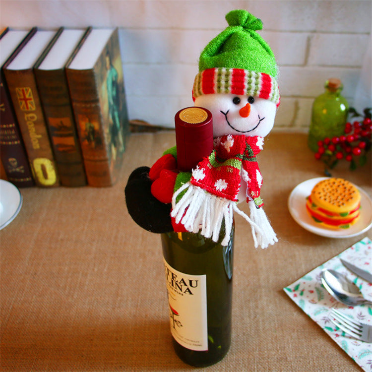 Christmas Decorations Wine Bottle Socks