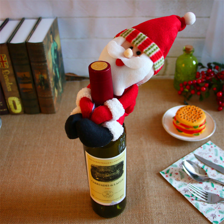 Christmas Decorations Wine Bottle Socks