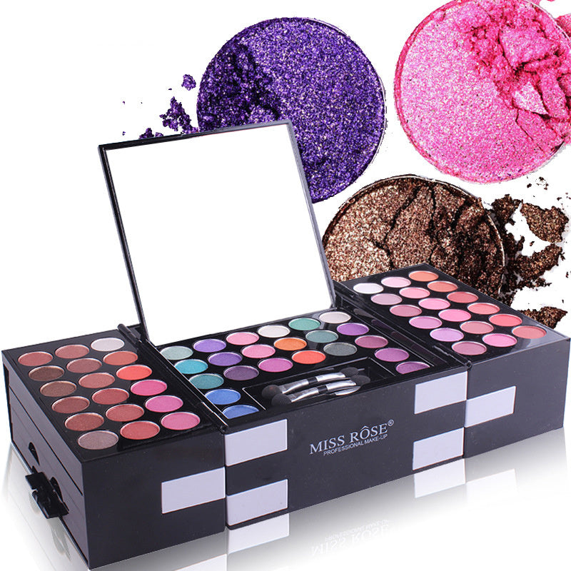 MISS ROSE 144 color 3 color 3 Color Eyeshadow blush eyebrow Makeup kit special wholesale