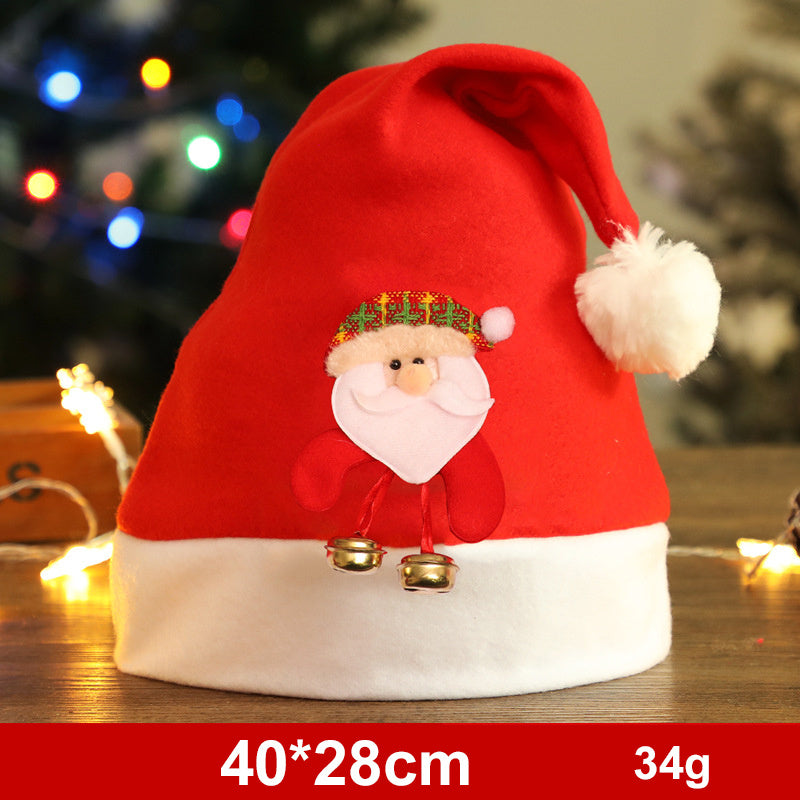 Fashion Snowman ElK Santa Claus Hats Xmas Gift Decoration