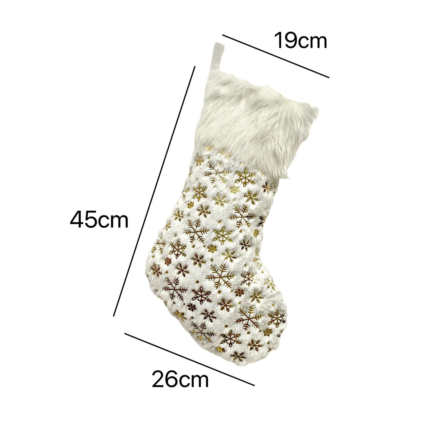 Christmas Decoration & Gilding Plush - Socks Gift Bag