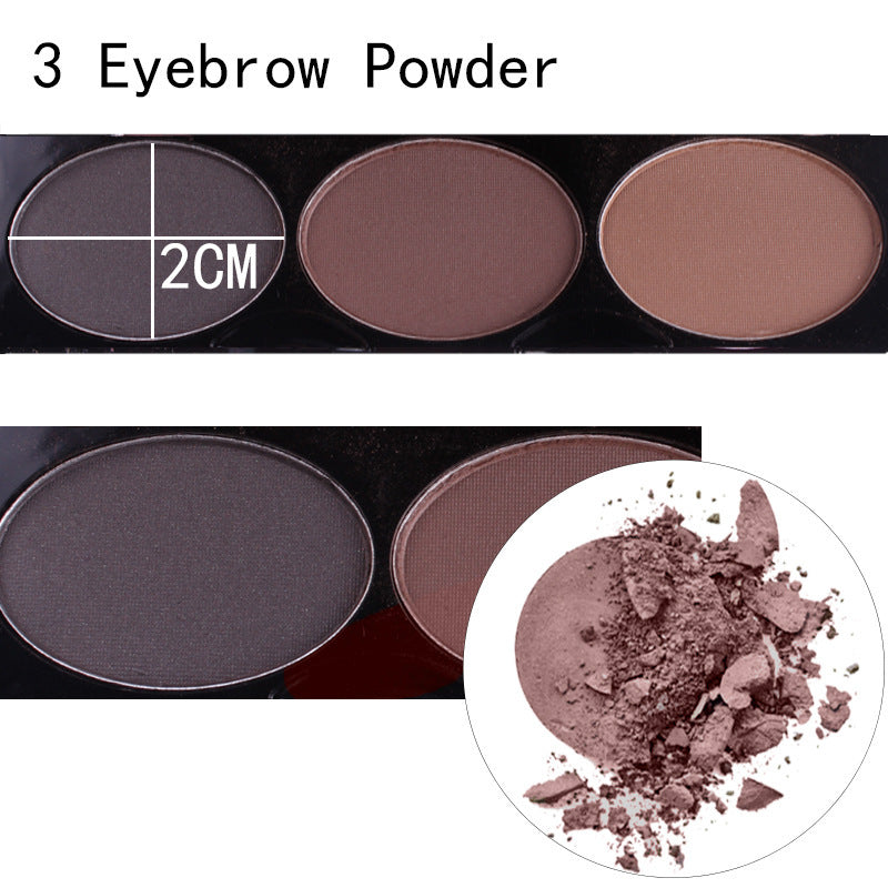 MISS ROSE 144 color 3 color 3 Color Eyeshadow blush eyebrow Makeup kit special wholesale