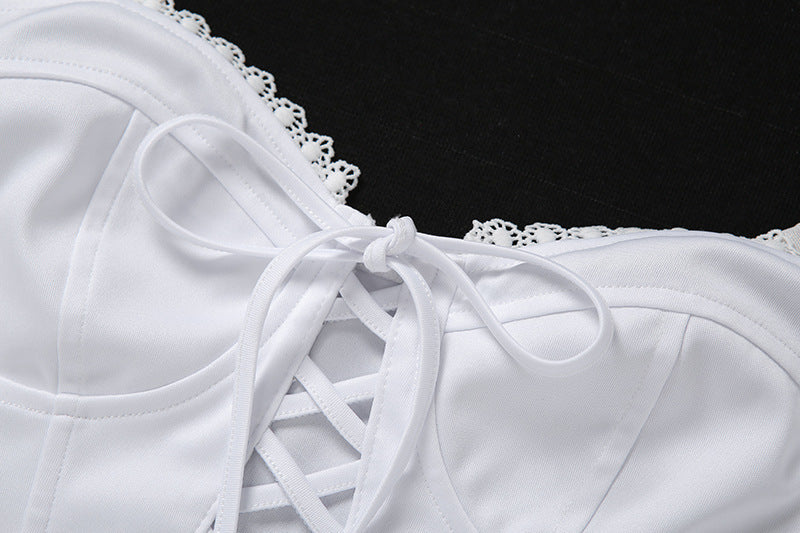 Sexy Strap collar lace straps - Women