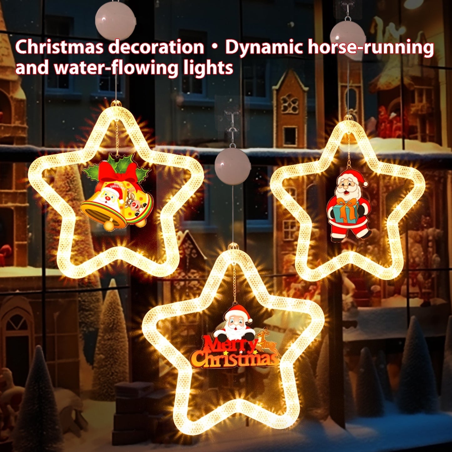 Led Lights Led Christmas Star Light Decoration For Window & Door