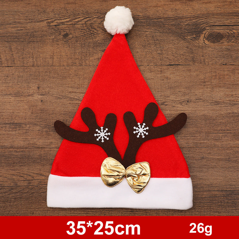 Fashion Snowman ElK Santa Claus Hats Xmas Gift Decoration