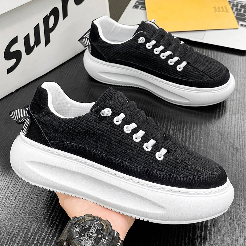 Thick Bottom Hight Increasing Board Shoes Men's