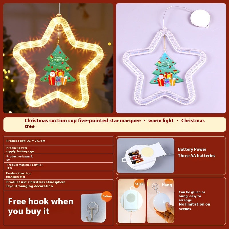 Led Lights Led Christmas Star Light Decoration For Window & Door