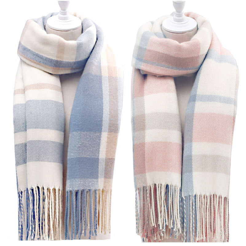 Warm Thickened Couple Scarf Student Trendy High-grade Shawl