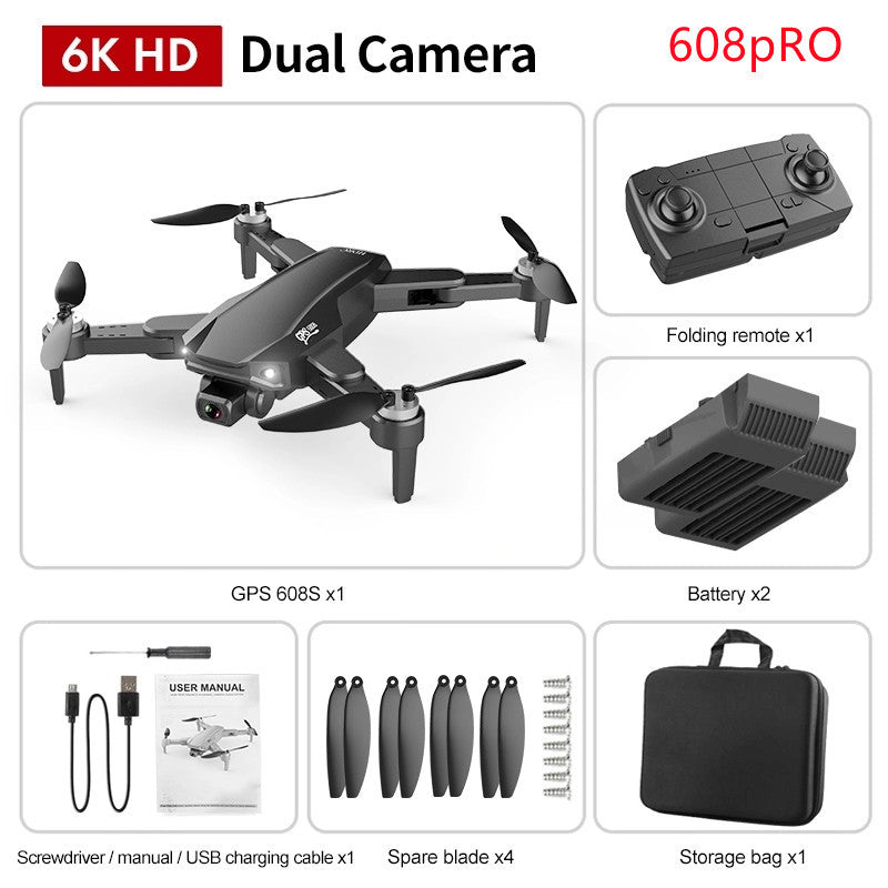 Drone - GPS High-definition Dual Camera