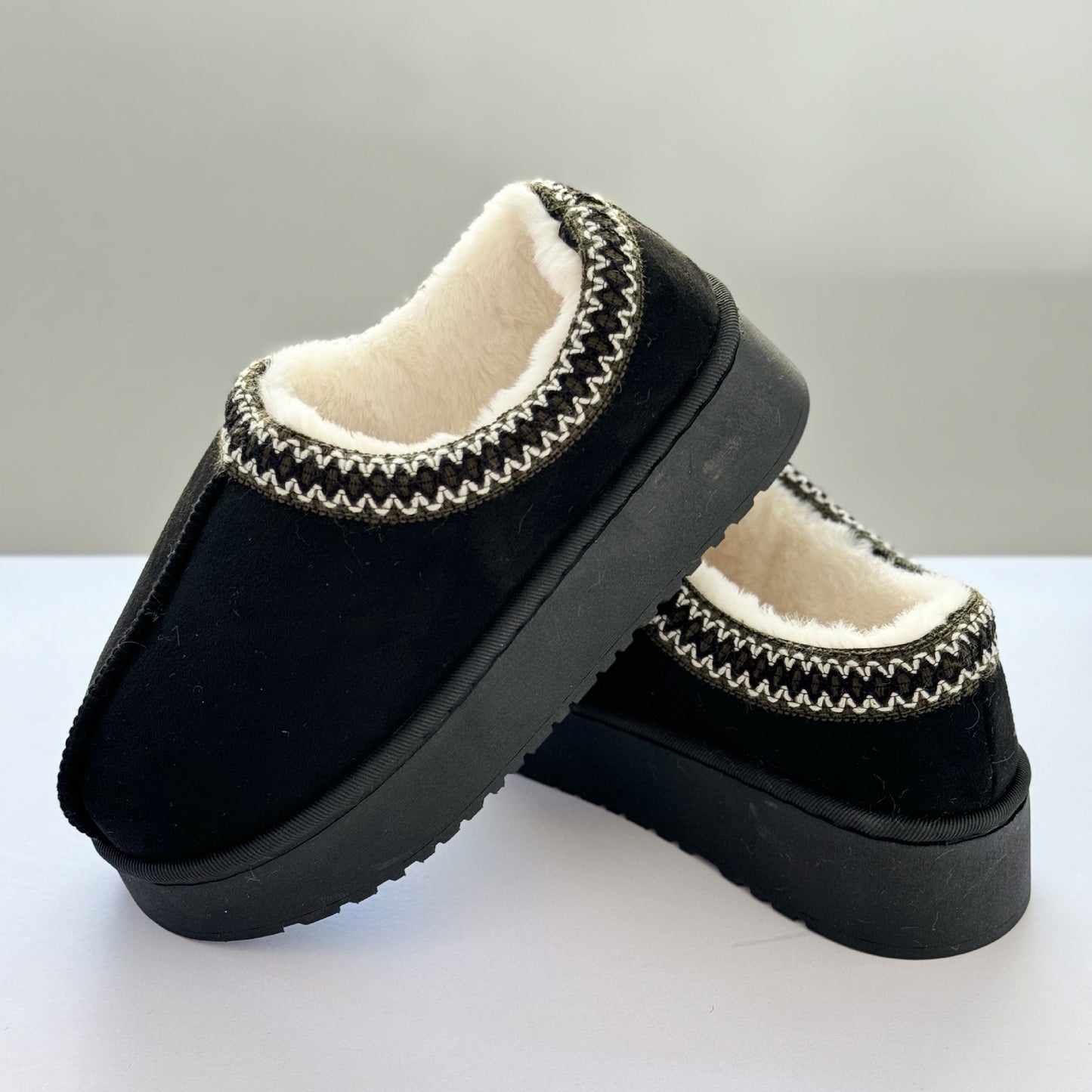 Cotton Shoes Lace Ethnic Style Fashion Cotton Slippers