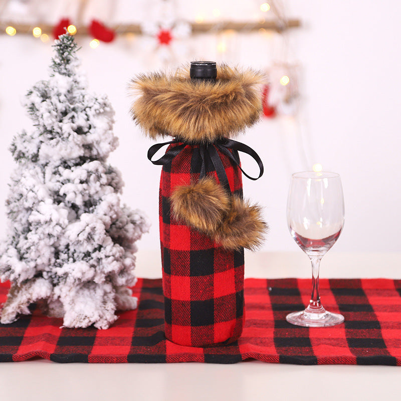 Christmas Decorations Wine Bottle Socks