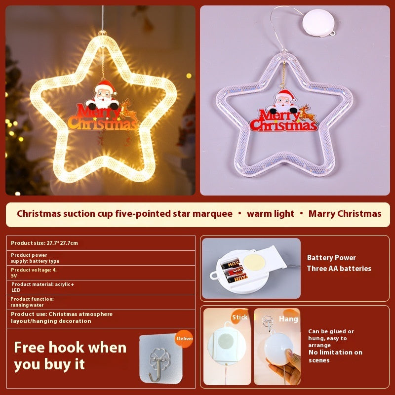 Led Lights Led Christmas Star Light Decoration For Window & Door