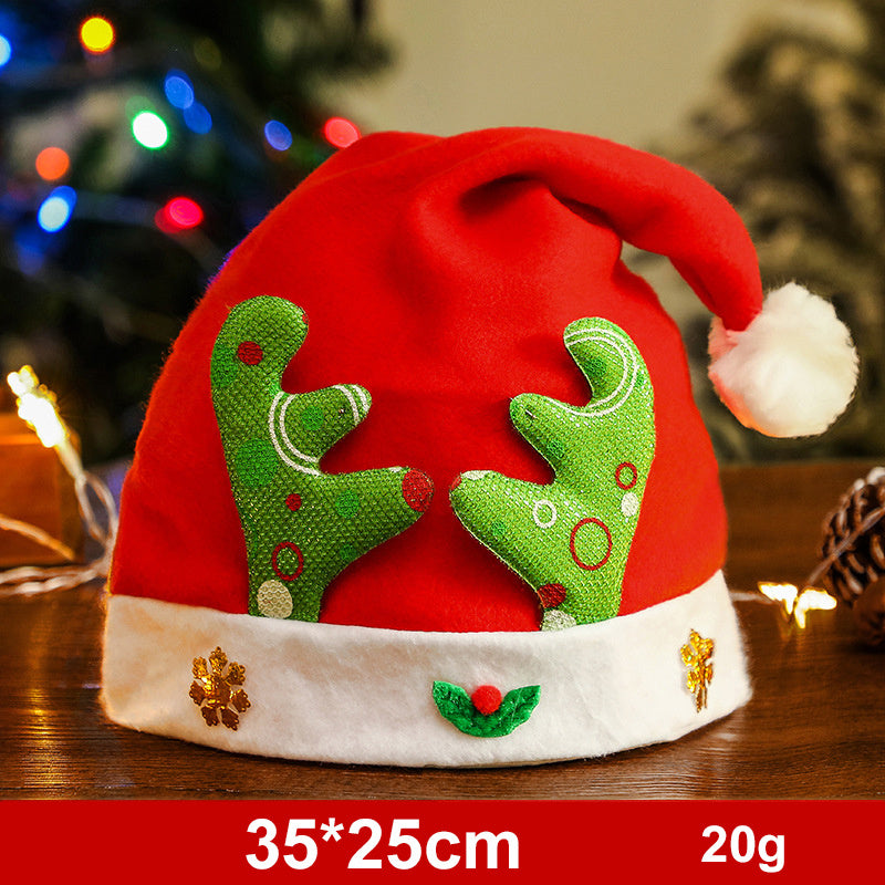 Fashion Snowman ElK Santa Claus Hats Xmas Gift Decoration