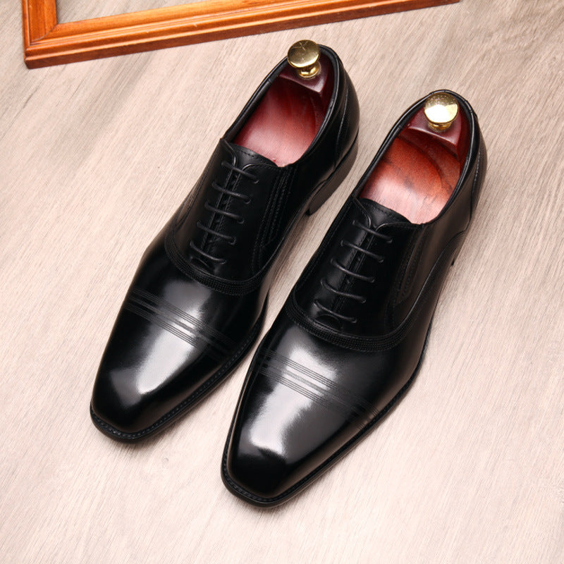 Fashion Mens Formal Leather Shoes Italian Design