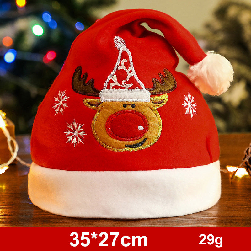 Fashion Snowman ElK Santa Claus Hats Xmas Gift Decoration