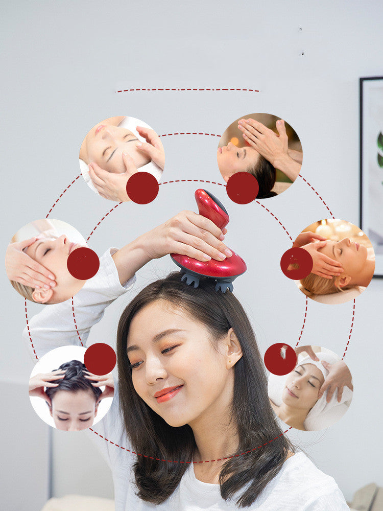 Automatic Kneading Massage Electric Scalp Massager