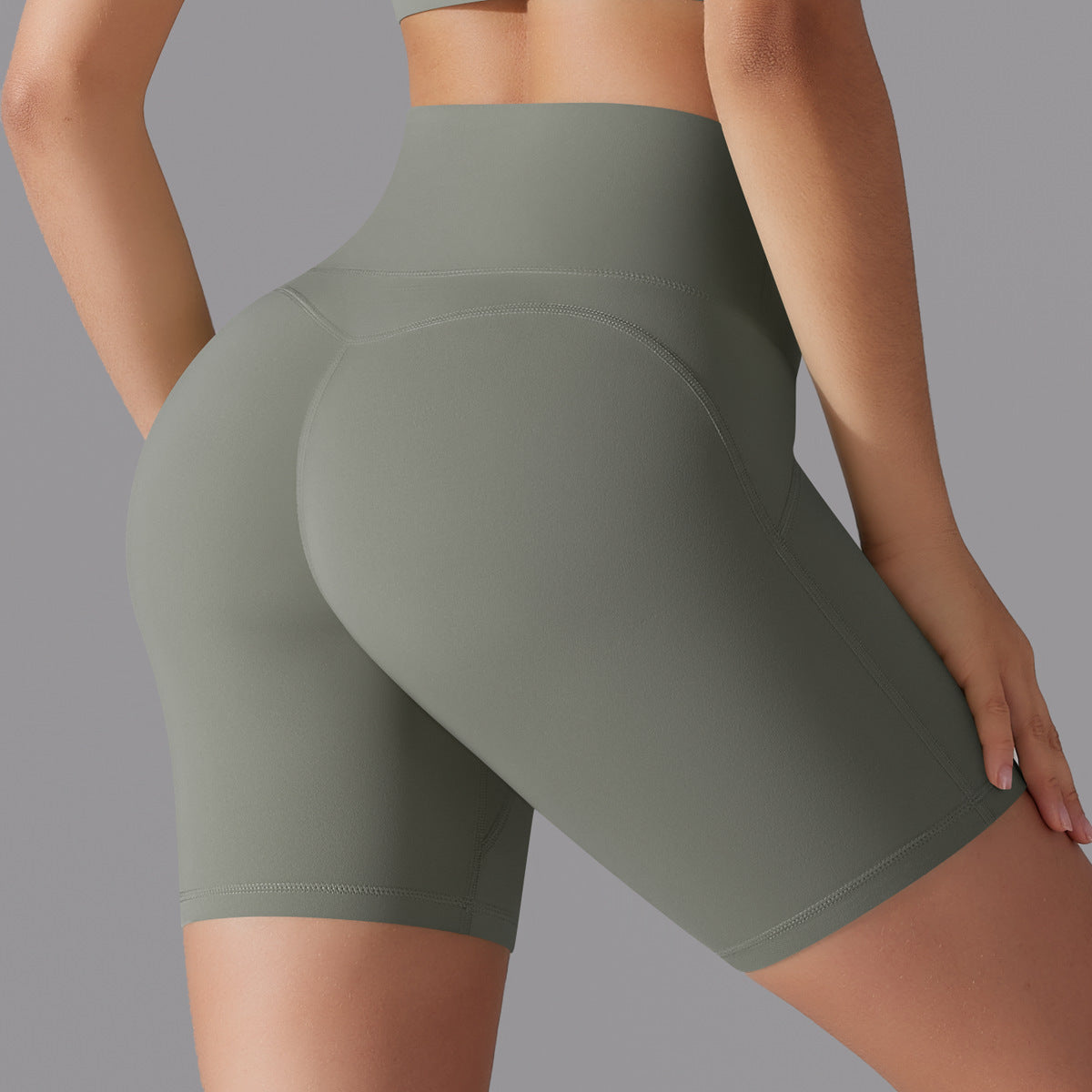 Women's High Waist Yoga Shorts