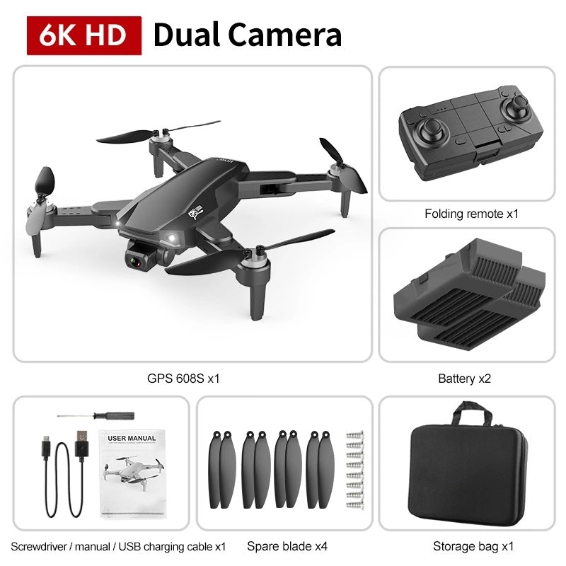 Drone - GPS High-definition Dual Camera