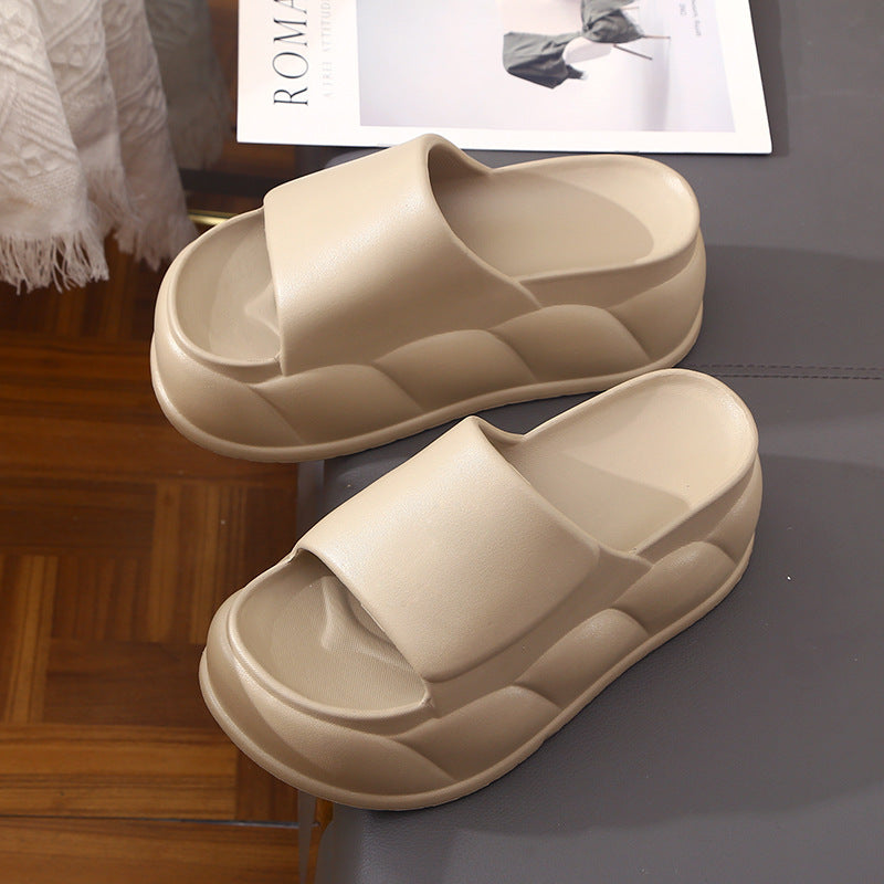 Women's Thick-soled Slippers For Summer