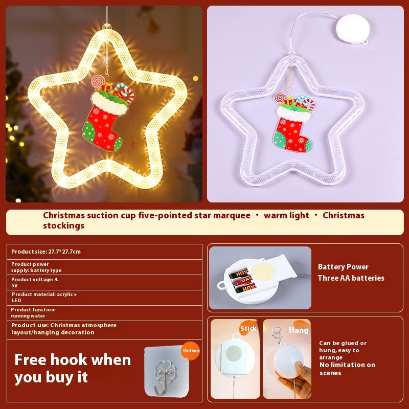 Led Lights Led Christmas Star Light Decoration For Window & Door