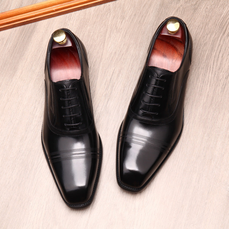 Fashion Mens Formal Leather Shoes Italian Design