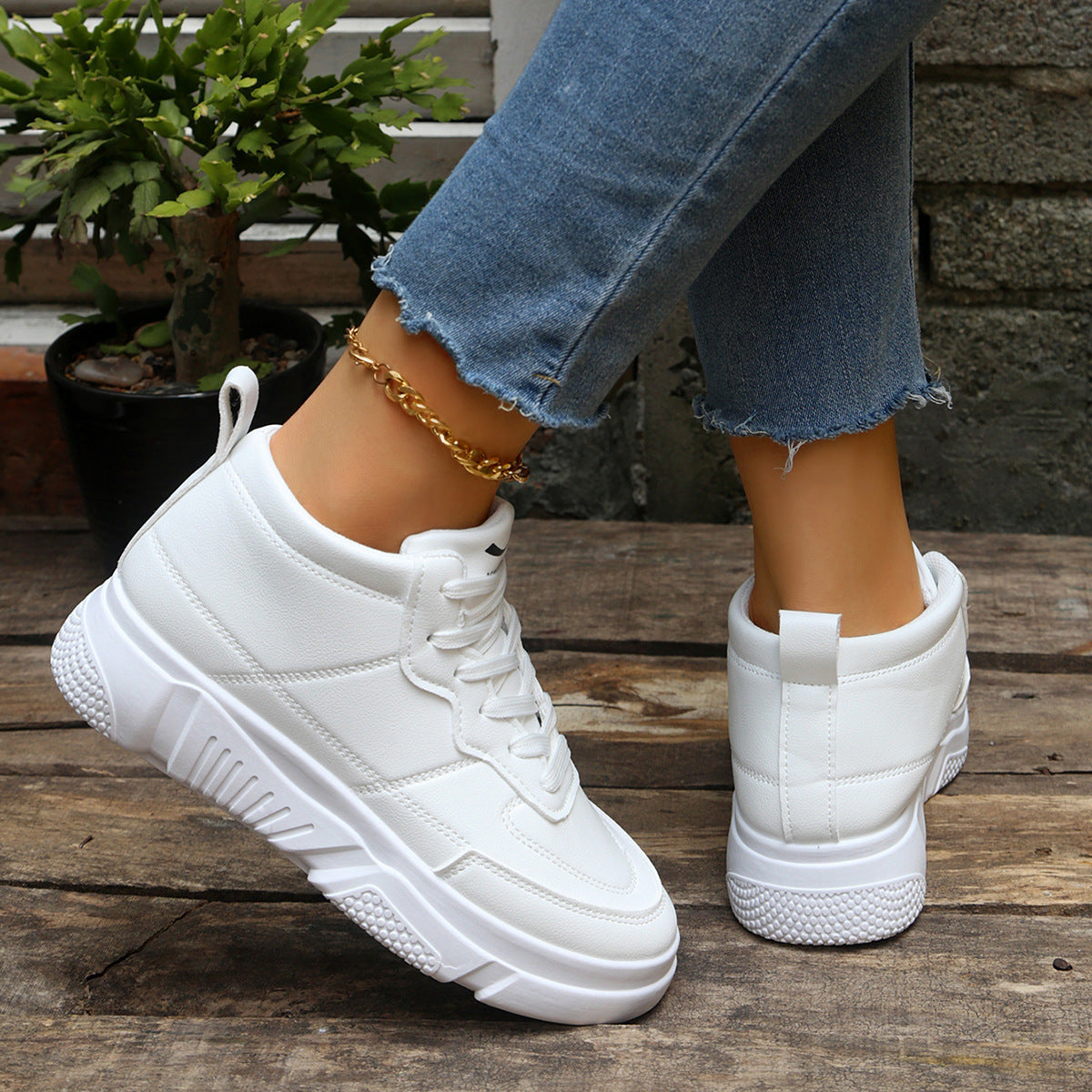 Leisure Sneaker Comfortable Platform