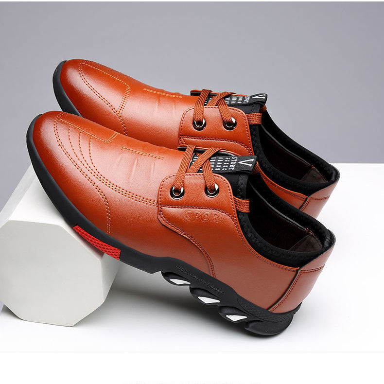 Leather Shoes Mens New 2024